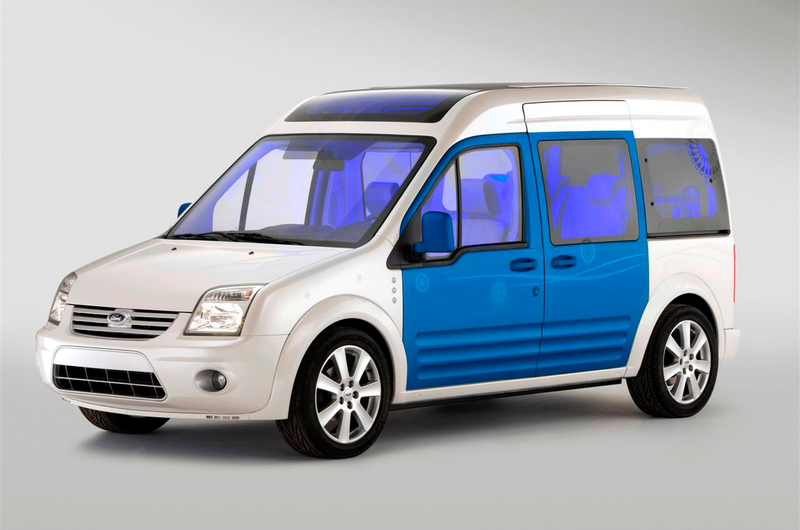 Illustration for article titled Ford Transit Connect Family One Concept: A Mini-Minivan For The Kids